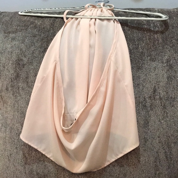 Love culture halter top. Pink black lace. Size xs - Picture 2 of 2